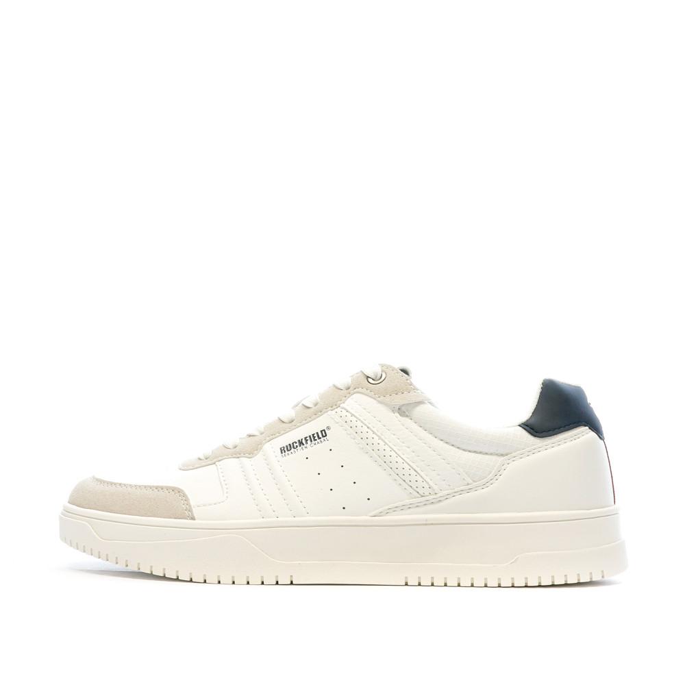 Ruckfield Baskets Blanches/Beige/Marine Homme Ruckfield Eliss