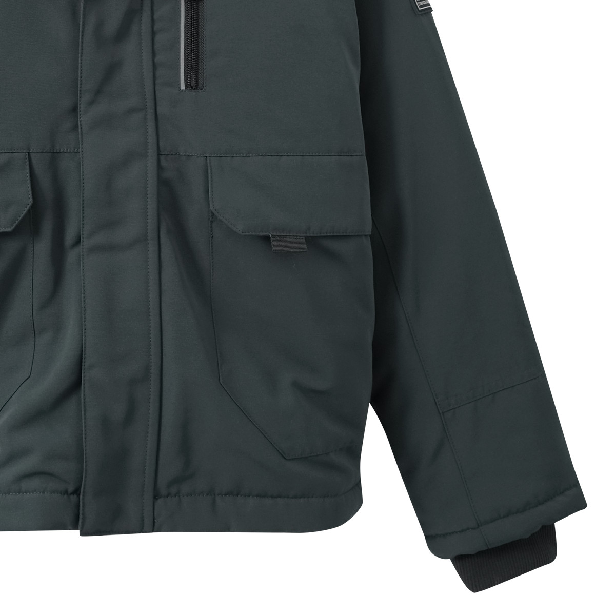 Yigga Jungen Winterjacke mit Kapuze blaugrau