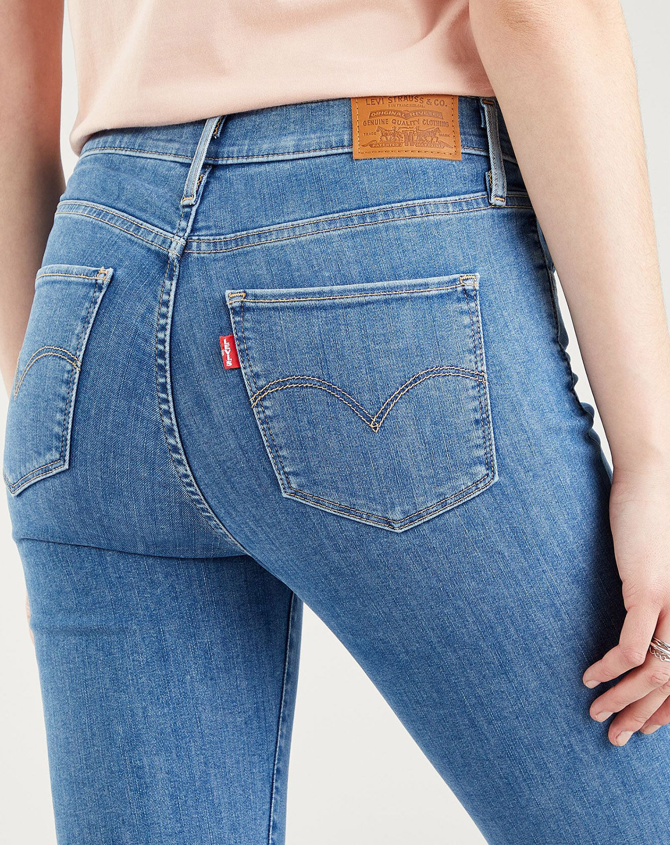 Levi's® Jean super skinny 720 Hirise Galaxy bleu moyen