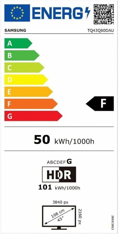 Samsung Téléviseur TQ43Q60D 43