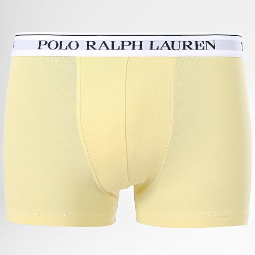 Lot De 3 Boxers Orange Bleu Clair Jaune