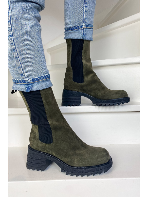 Semerdjian - Bottines MU547M3 Kaki