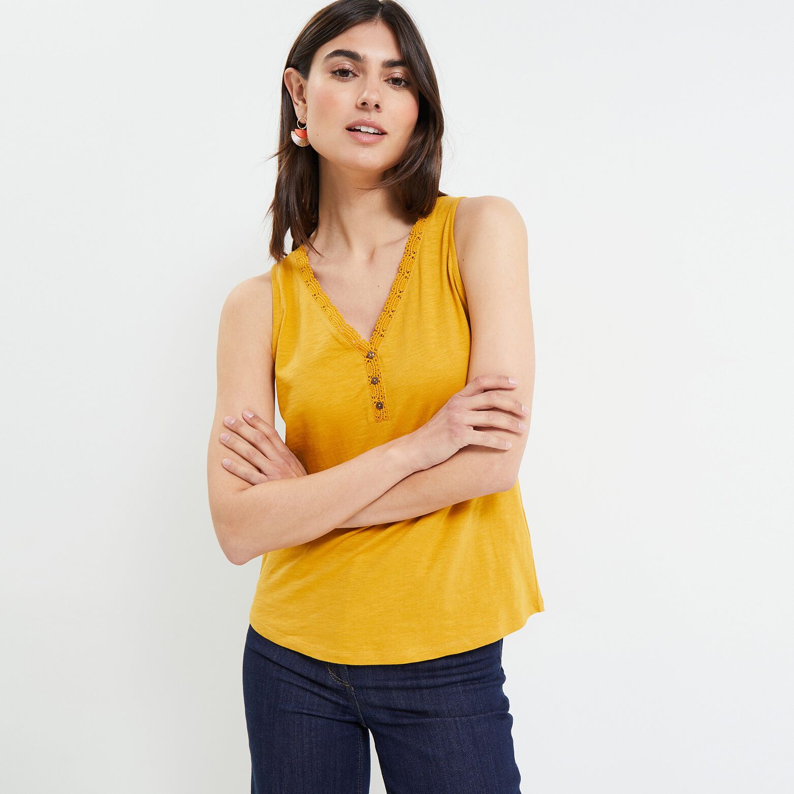 Débardeur uni femme