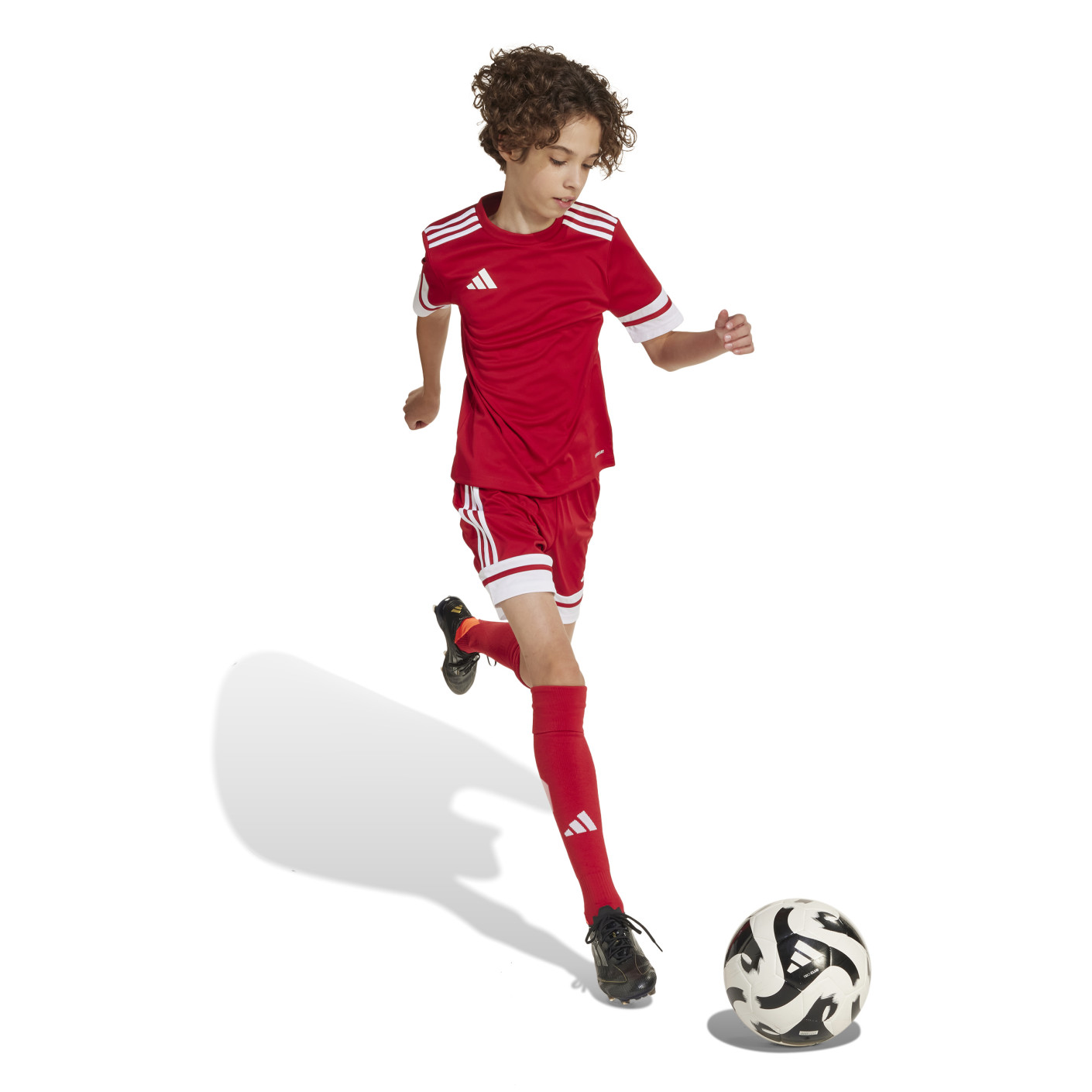 Adidas Squadra 25 Voetbalshirt Kids Rood Wit