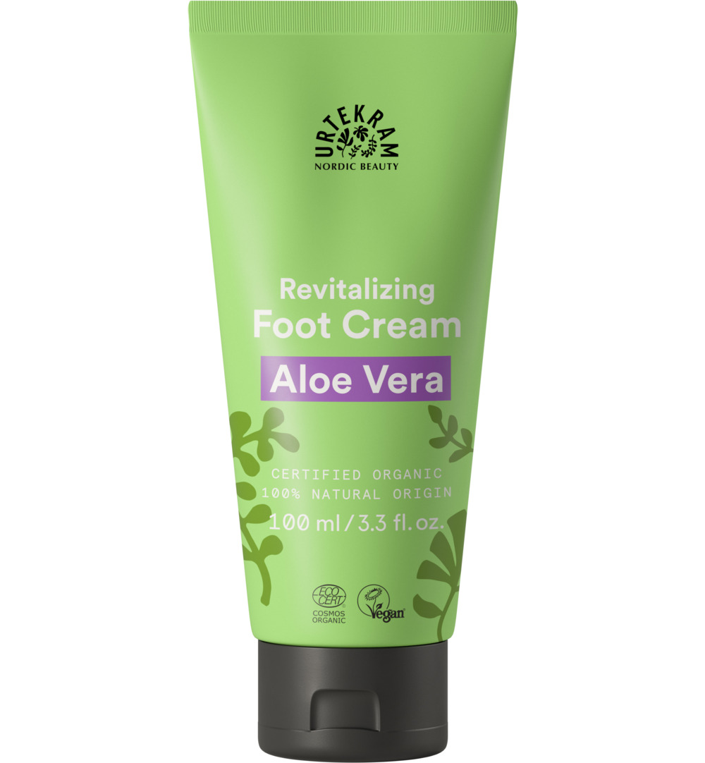 Urtekram Voetcreme aloe vera (100 ml)
