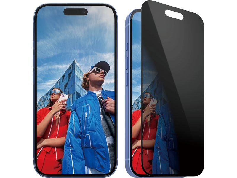 Panzerglass Displayschutz Ultra Wide Fit Privacy iPhone 15/ Privacy-Display-Schutzfolie für das Apple iPhone 15/iPhone 16