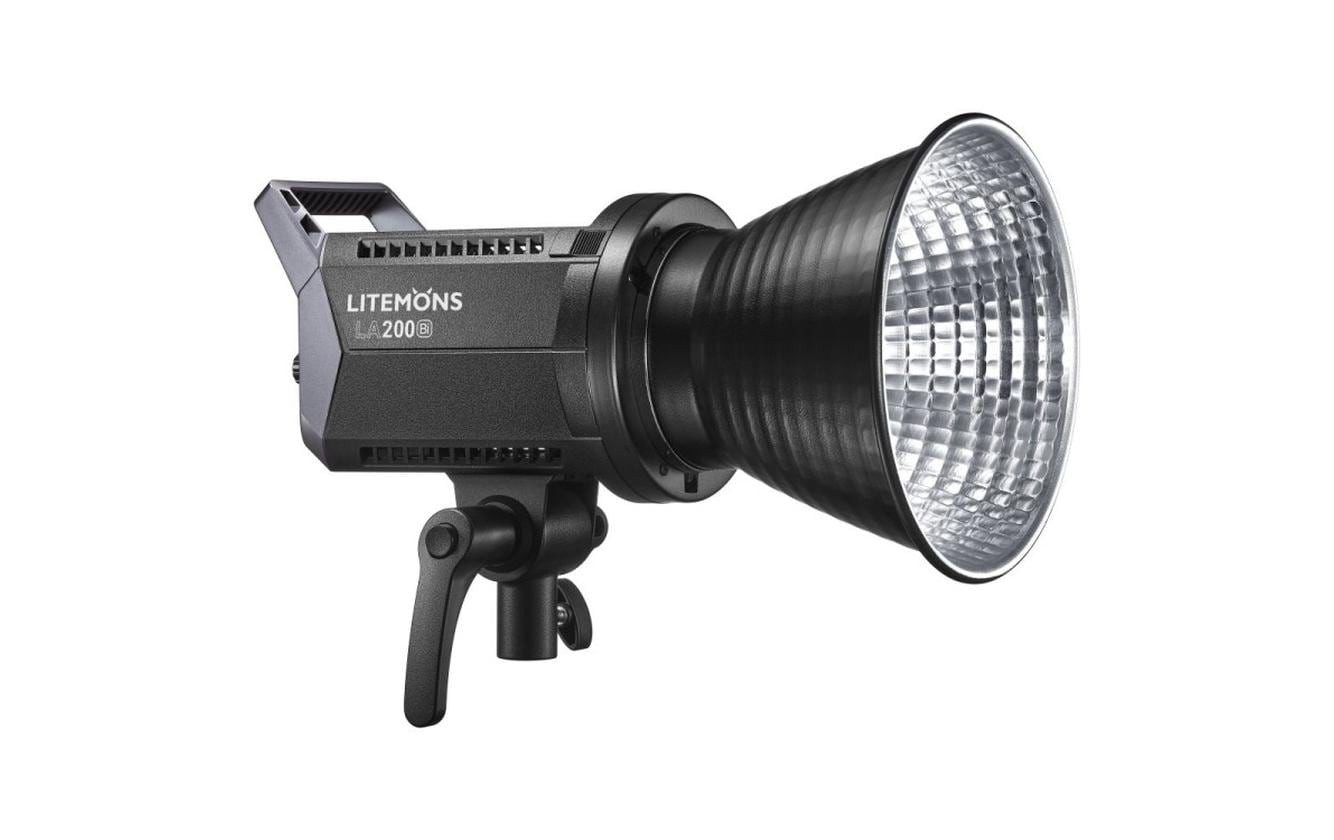 Videoleuchte Litemons LA200Bi<br>Professionelle Bi-Color LED-Leuchte mit App-Steürung und Effekten