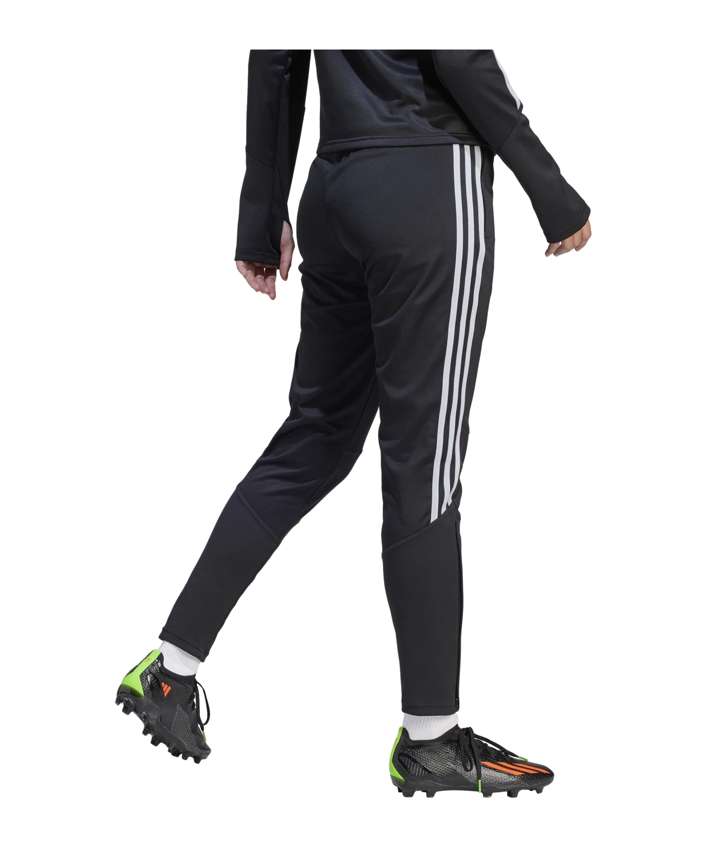 adidas Tiro 23 CB Hose Damen Schwarz Weiss