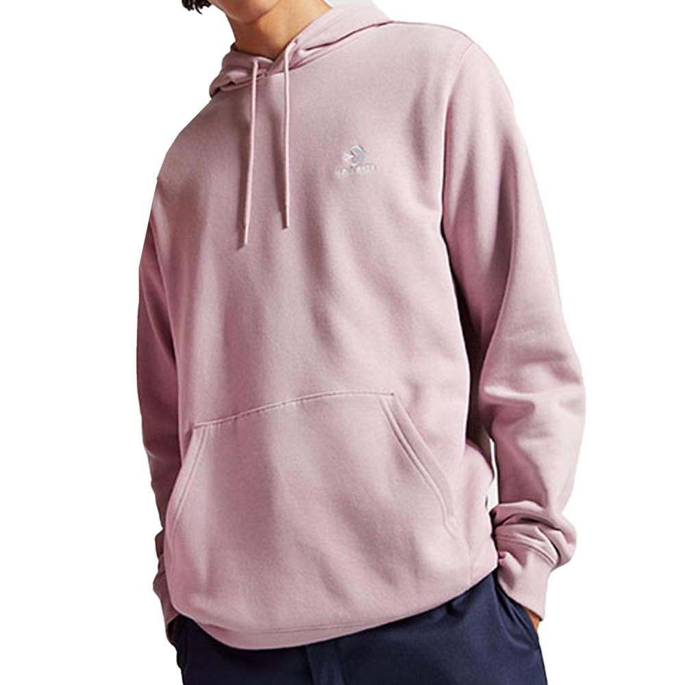 Converse Sweat à capuche Mauve Mixte Converse Star Chev