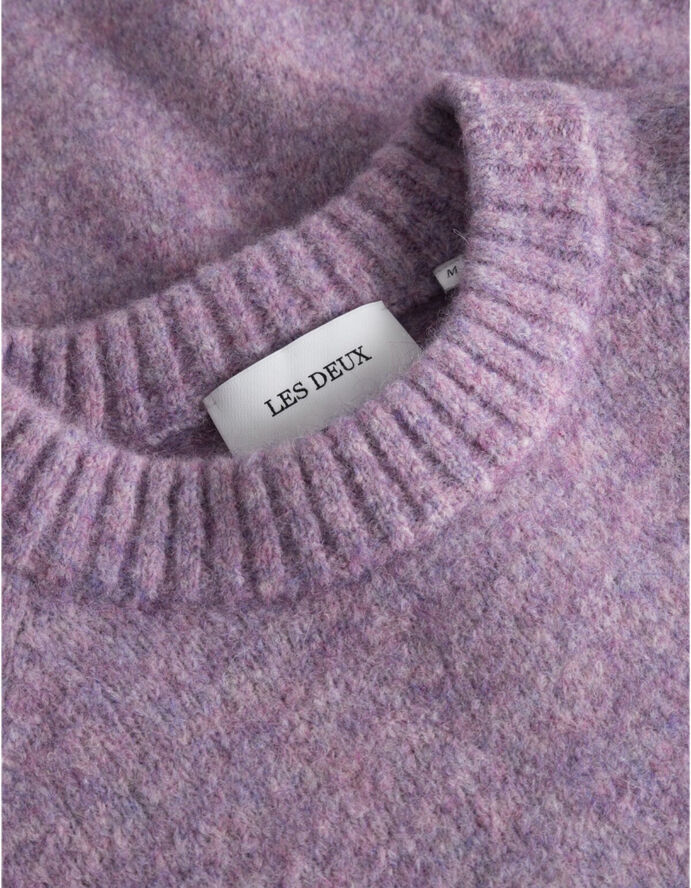 Les Deux Gilbert Roundneck Knit Lyserød