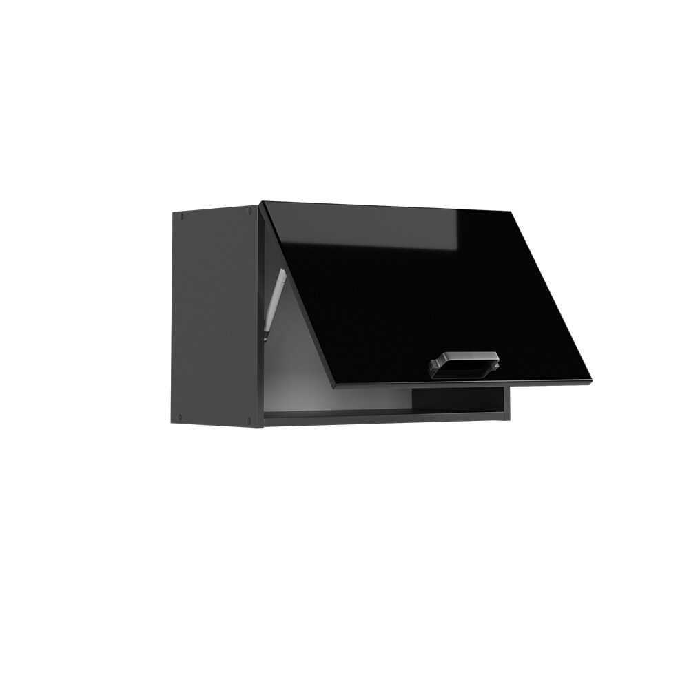 Vicco Hängeschrank flach Küchenschrank R-Line Solid Anthrazit Schwarz 60 cm modern