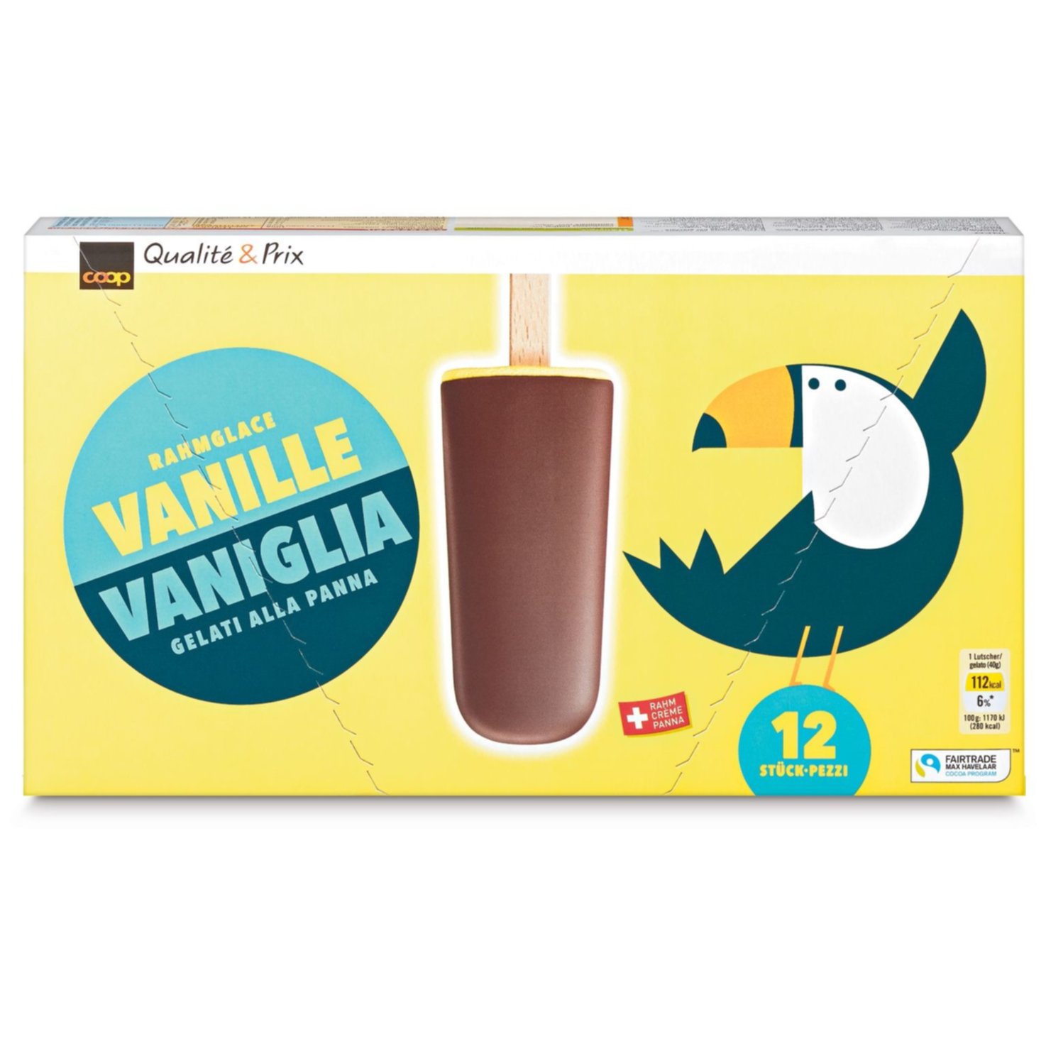 Rahmlutscher Vanille 12 Stück