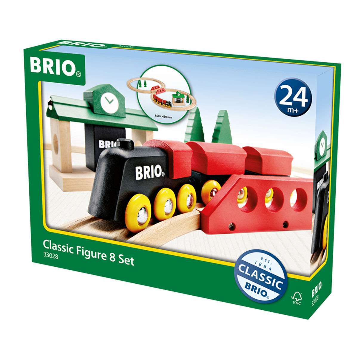 BRIO Spiel Bahn Acht Set - Classic Line