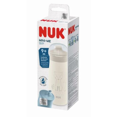 Gourde Mini Me Sip inox 300mL - Beige - NUK