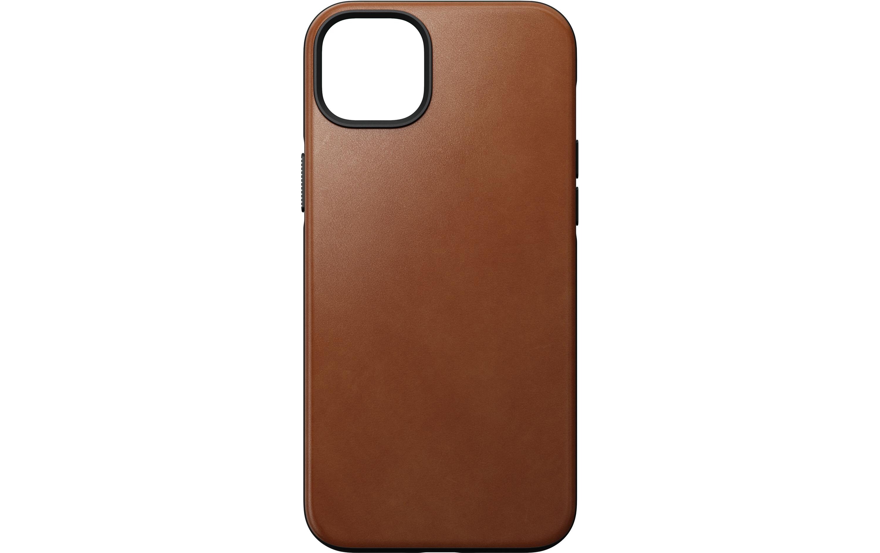 Back Cover Modern Leather iPhone 14 Plus HellbraunModerne Schutzhülle aus Leder für das Apple iPhone 14 Plus
