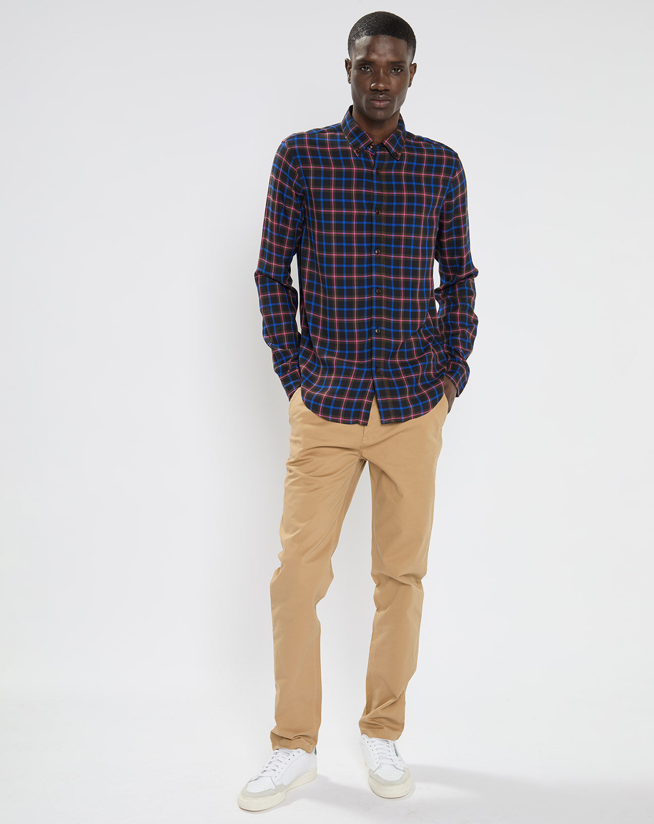 Scotch & Soda Pantalon Chino Stuart Uni Stretch beige
