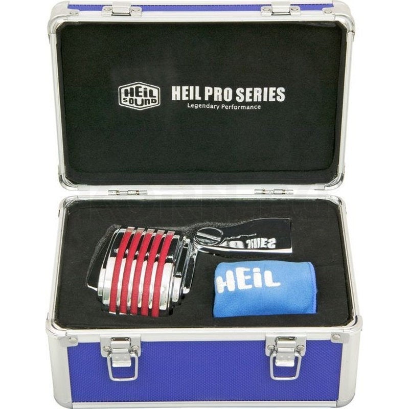 Heil Sound The Fin Red Chrome dynamische microfoon