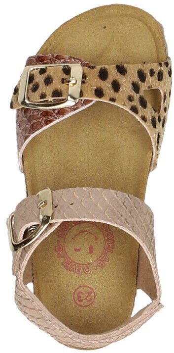 Develab Meisjes Sandalen middel bruin