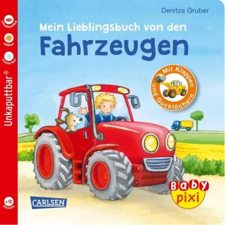 Carlsen Verlag Baby Pixi 68 - Mein LIeblingsbuch von den Fahrzeugen