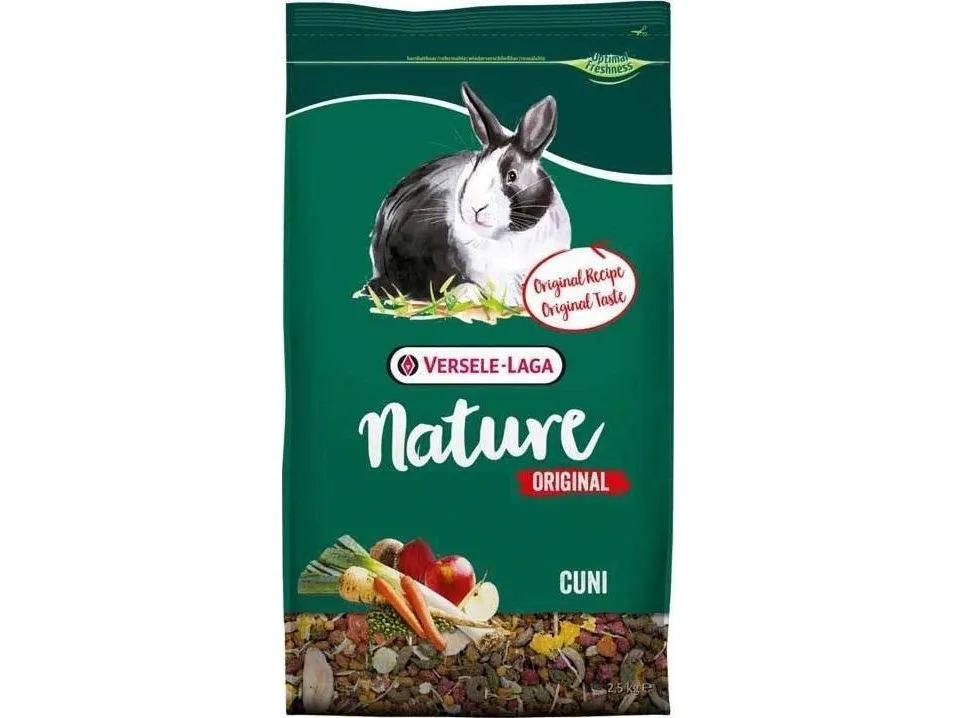 Versele-Laga VERSELE-LAGA Cuni Nature Original 2,5 kg - til dværgkaniner