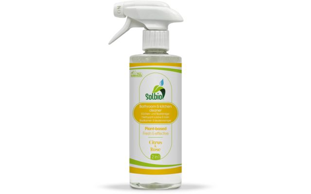 Solbio Bad- und Küchenreiniger Reinigungsspray pflanzliche Formel 500 ml