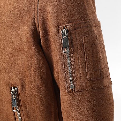 Veste Bomber Col Mouton Enfant QQ673 Camel