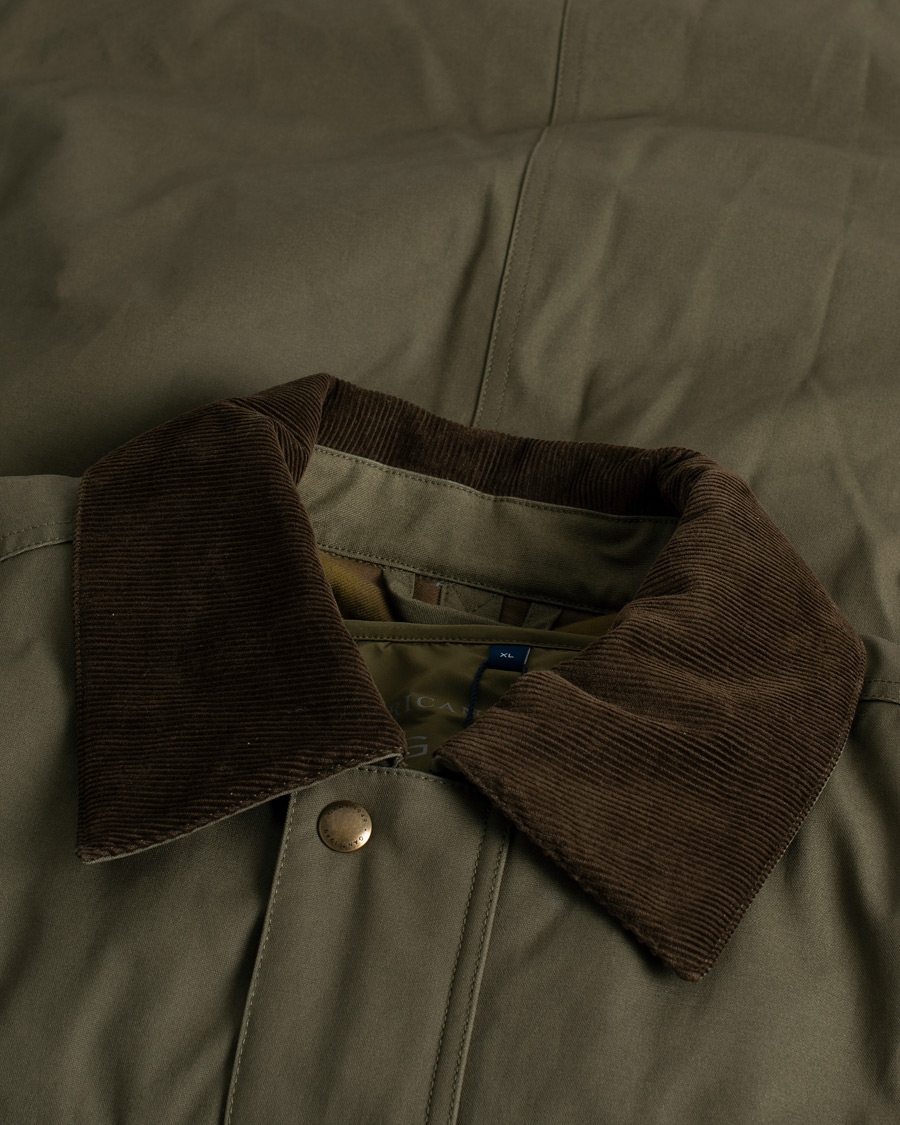 GANT Waxed Double Decker Jacket Hunter Green XL
