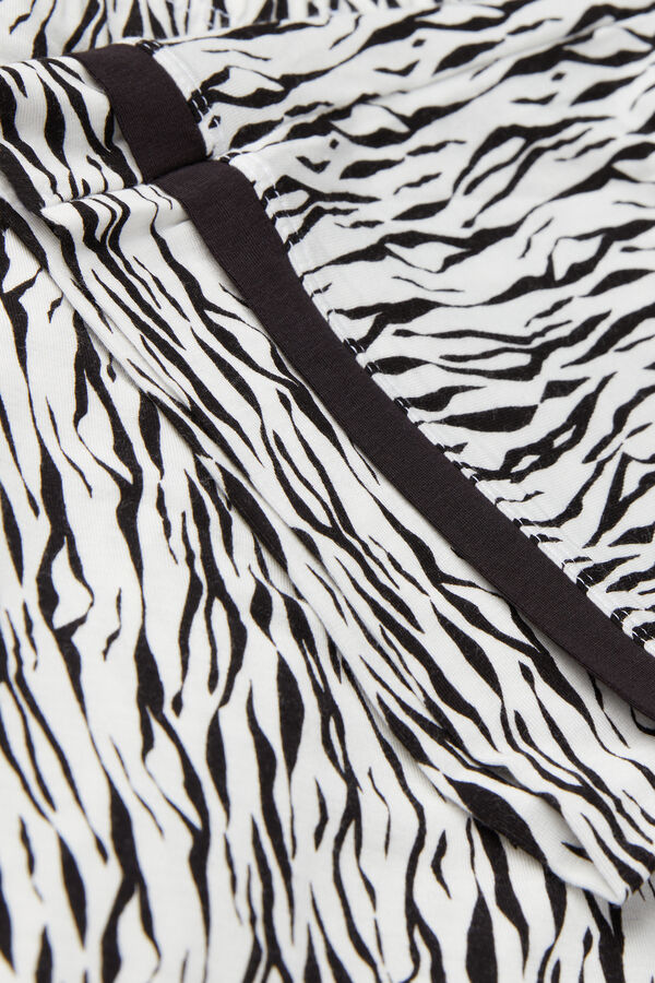 Calças Go Animalier em Viscose de Bambu