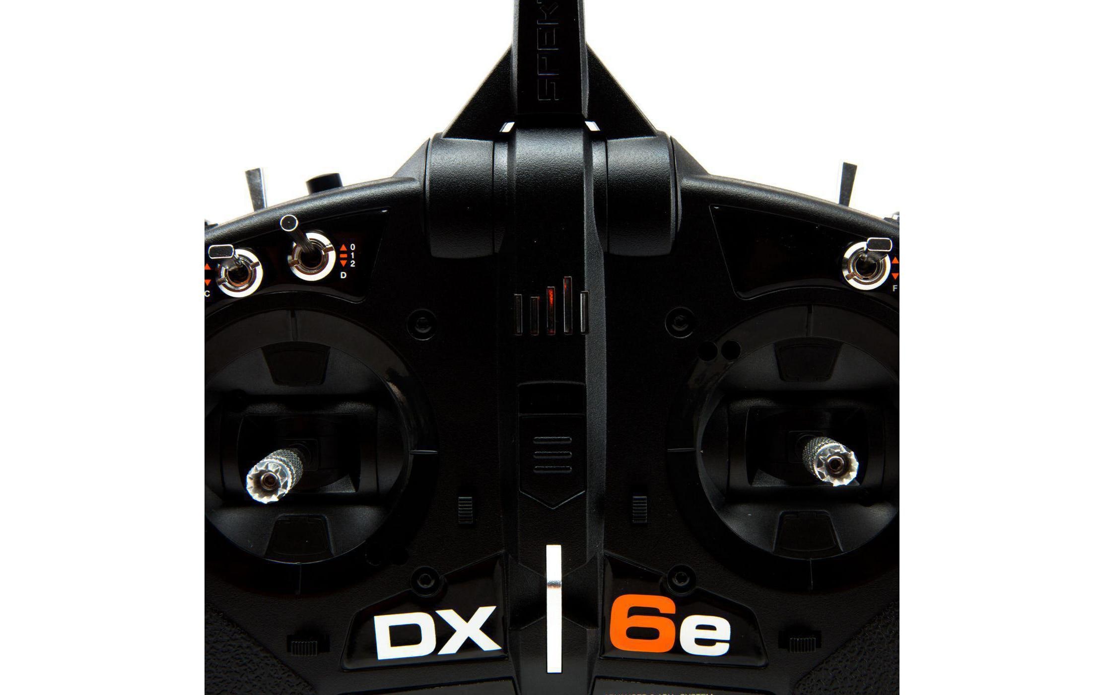 Fernsteuerung DX6e DSMX 6-Kanal (nur Sender)<br>2.4-GHz Sender mit 6 Kanälen für Flugmodelle