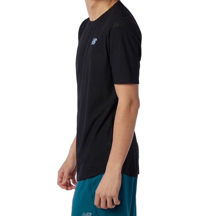 Q Speed Jacquard Short Sleeve Men løbe-T-shirt