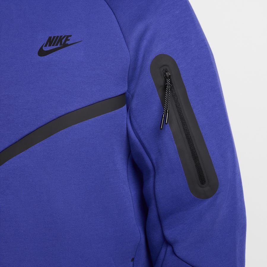Nike Sweat à Capuche Tech Fleece FZ Coupe-Vent - Violet/Noir