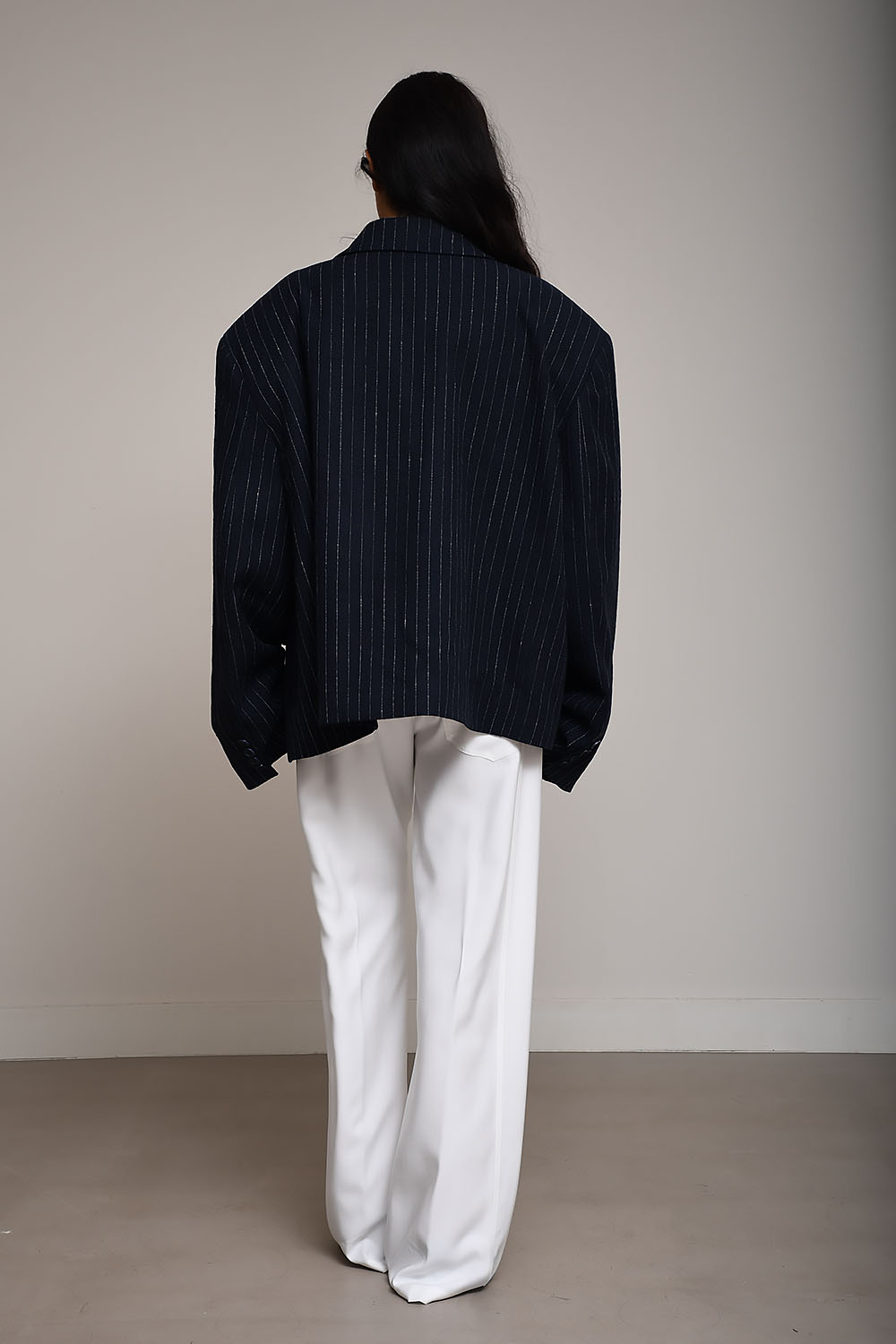 Alba striped blazer