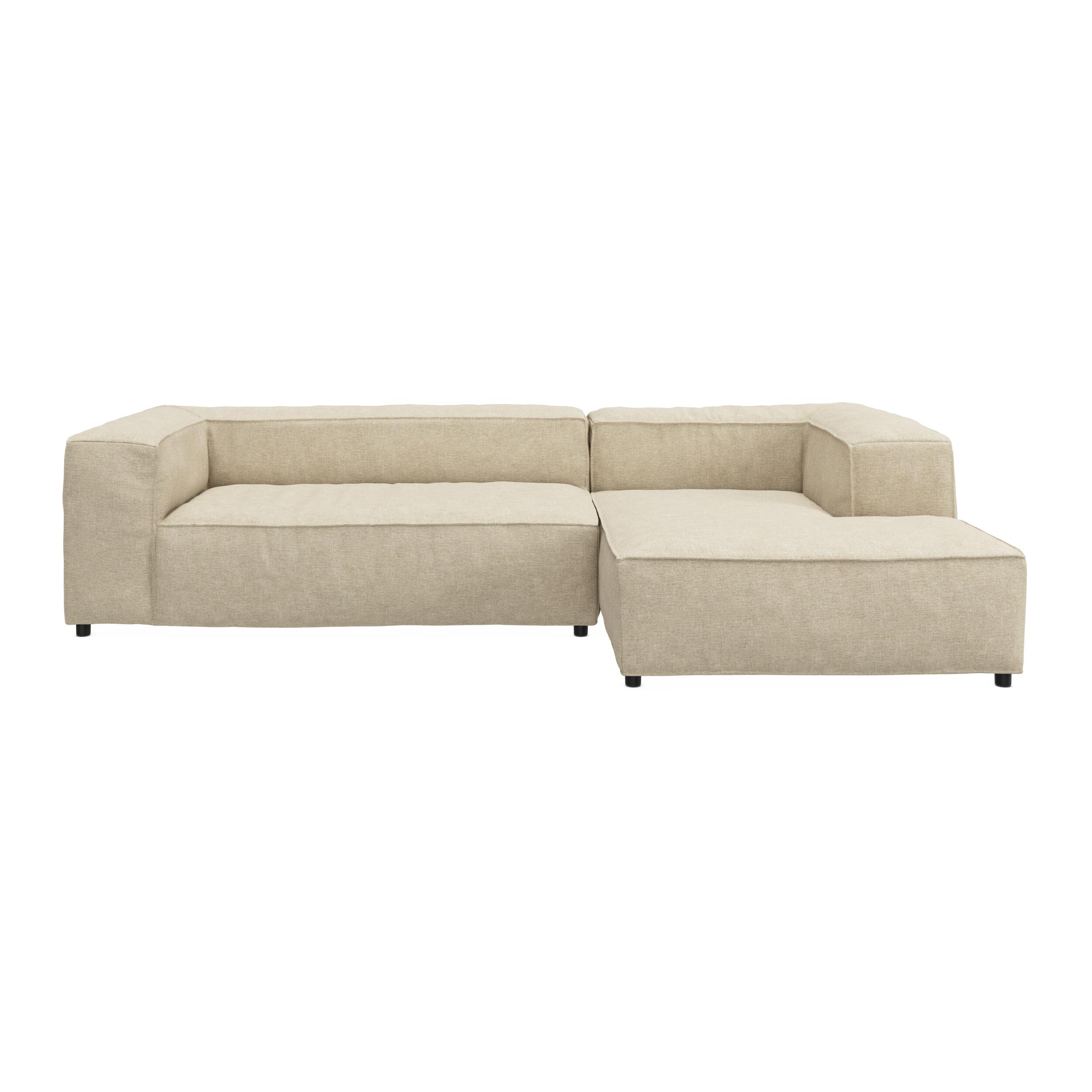 Nordstrom sofa med chaiselong