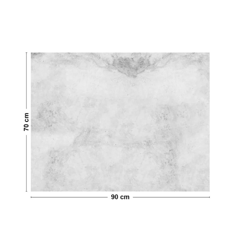 Crédence cuisine Fond de hotte ALU : L 90cm x H 70cm - BÉTON CLAIR 99d