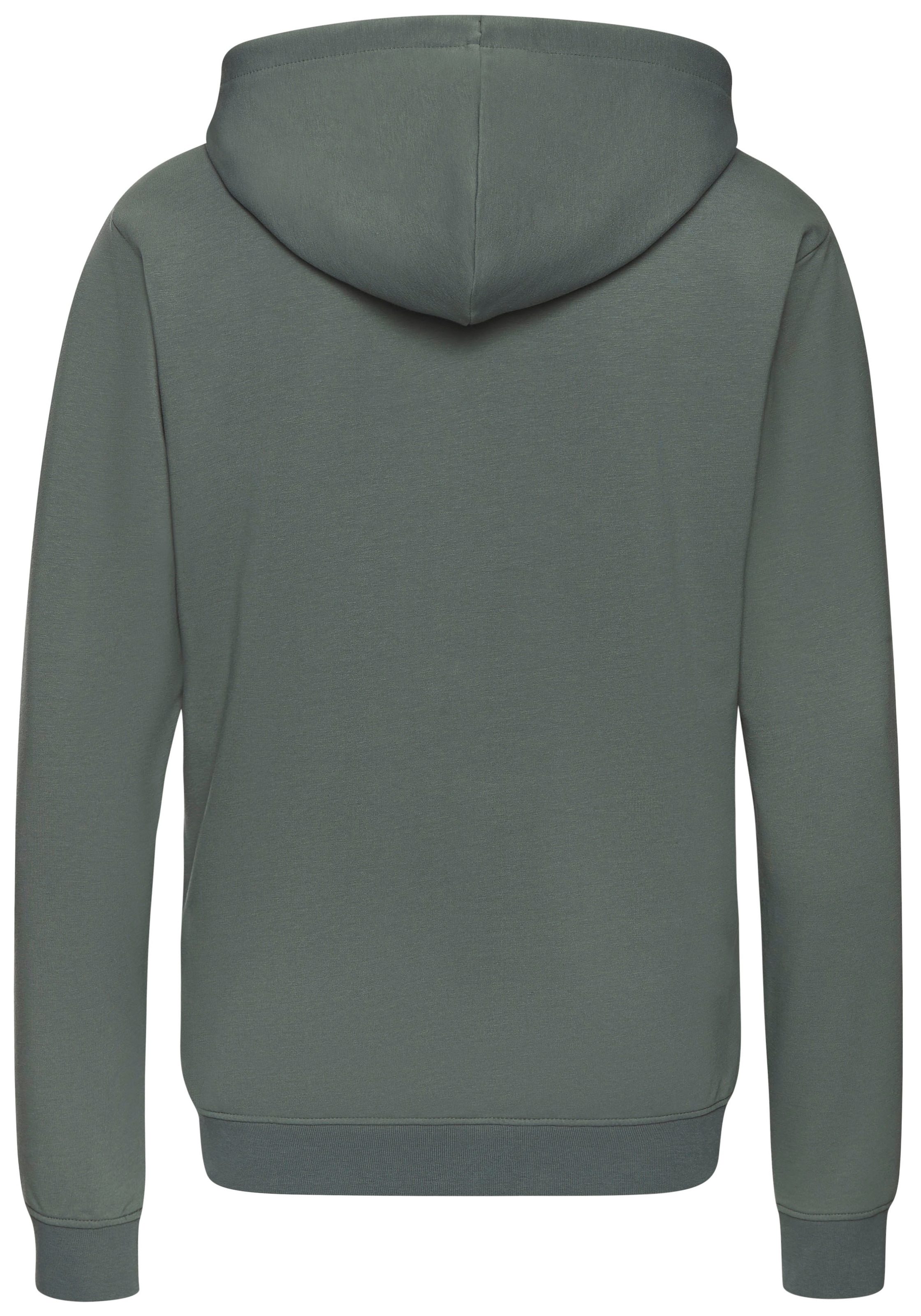 le jogger® Kapuzensweatjacke , mit seitlichen Reissverschlusstaschen