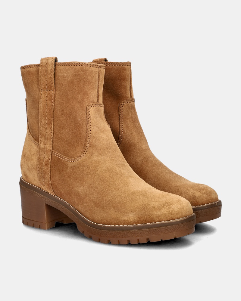 Nelson Rits- & gesloten boots  - cognac