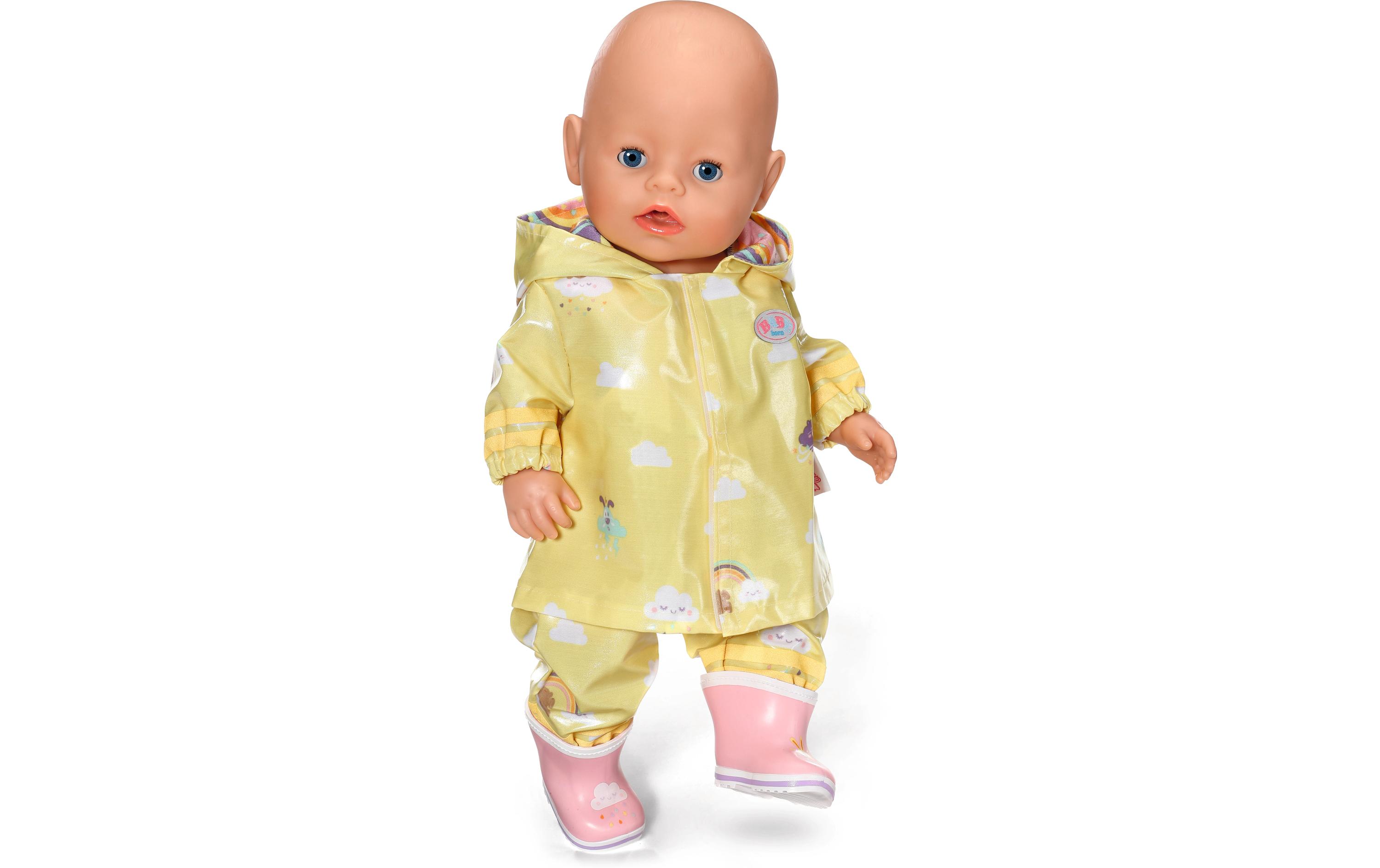 Puppenkleidung Deluxe Regen Set 43 cmPuppen-Regenkleidung mit liebevollen Details