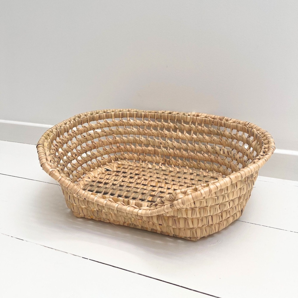 Panier en osier pour chat