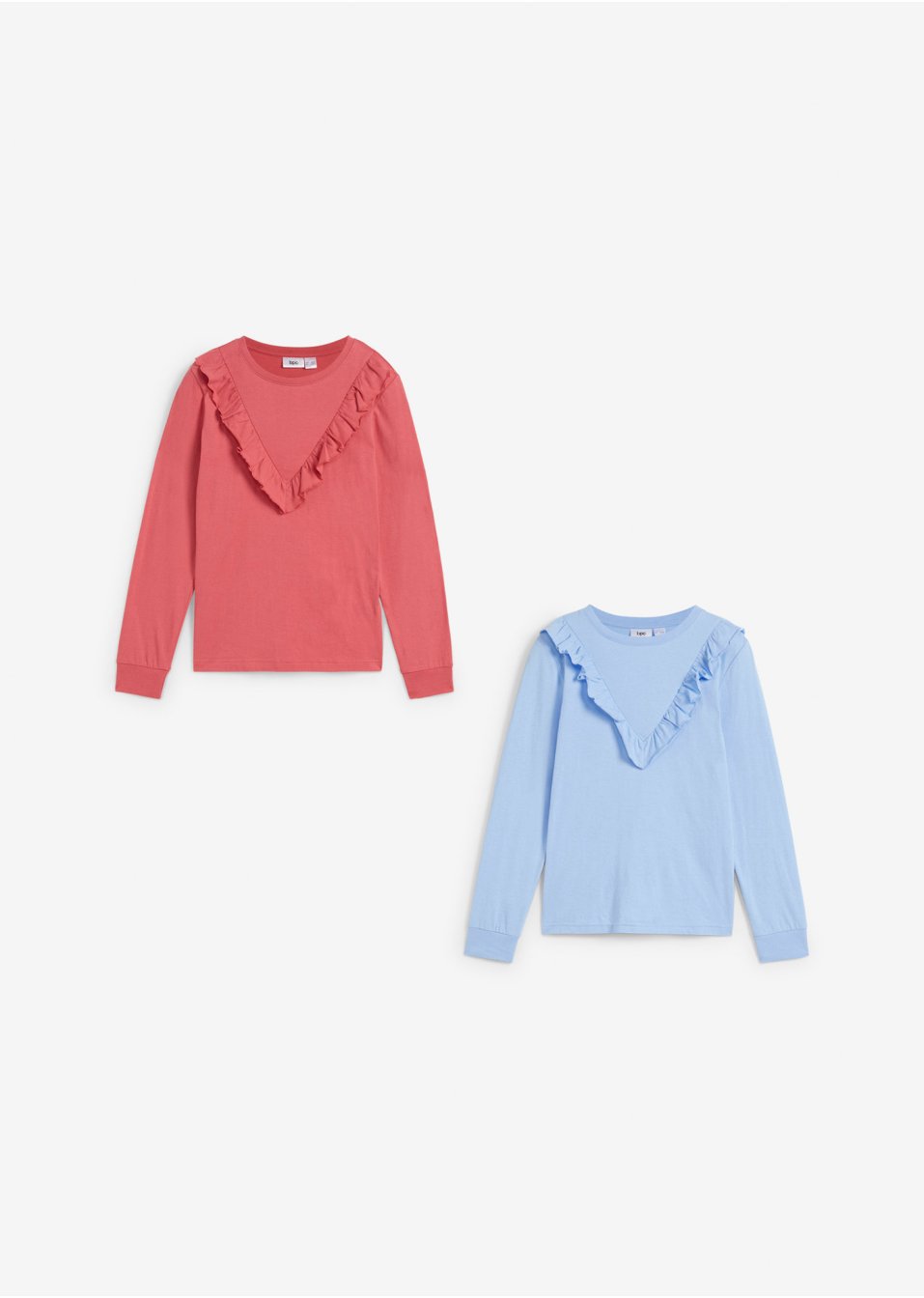 Lot de 2 T-shirts manches longues