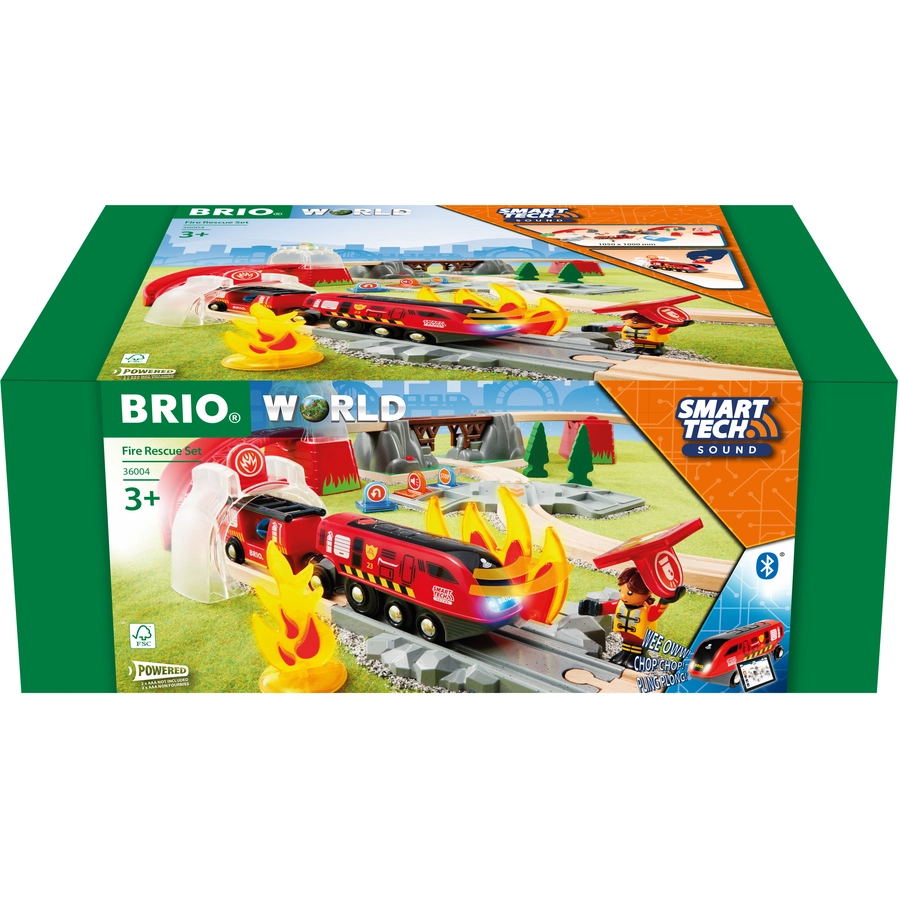 BRIO® Smart Tech Sound Feuerwehreinsatz-Rettungs-Set