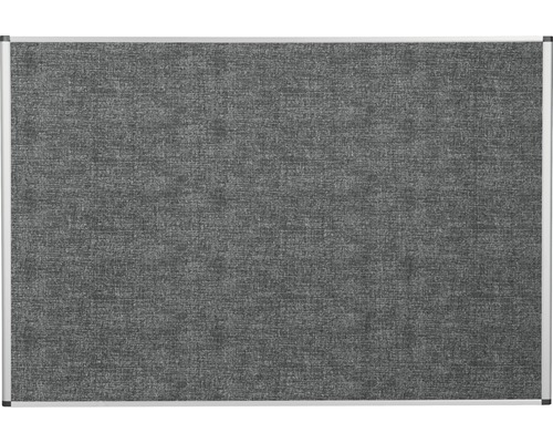 Grijs prikbord 90x60 cm