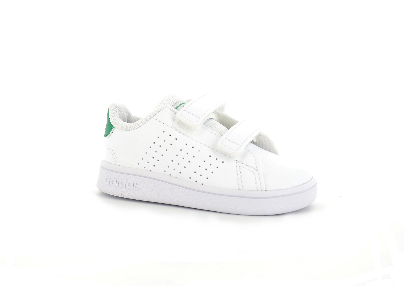 Adidas-ADVANTAGE I Synthétique Blanc Vert