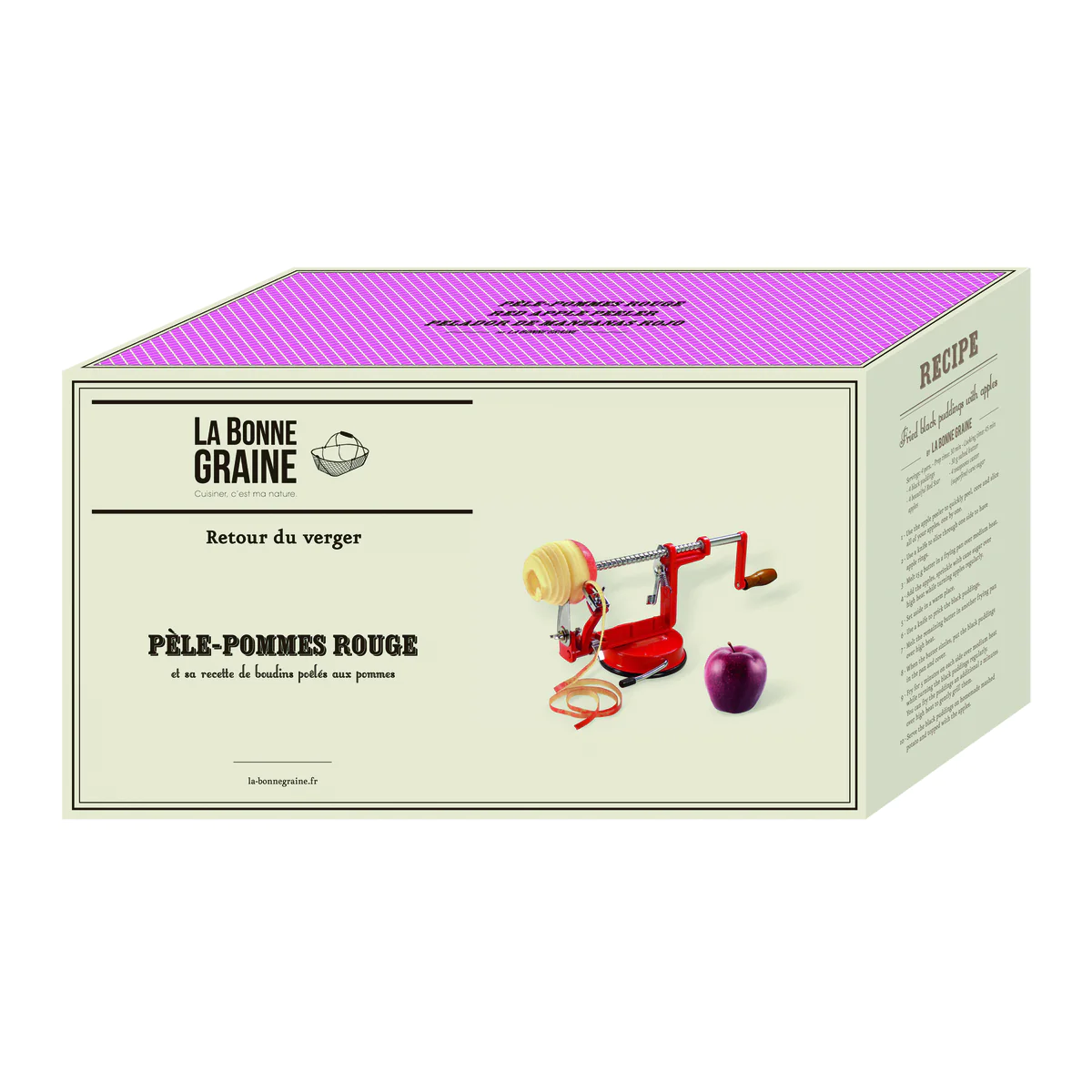 Pèle-pommes à ventouse - 1er prix La Bonne Graine