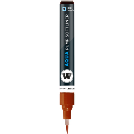 Molotow Aqua Pump Softliner 1 mm by MolotowPump Softliner - braun - 1 mm