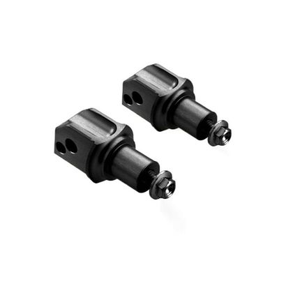 Adaptateur repose pied Rizoma Passager pour repose-pieds Pro, B-pro et street - Noir