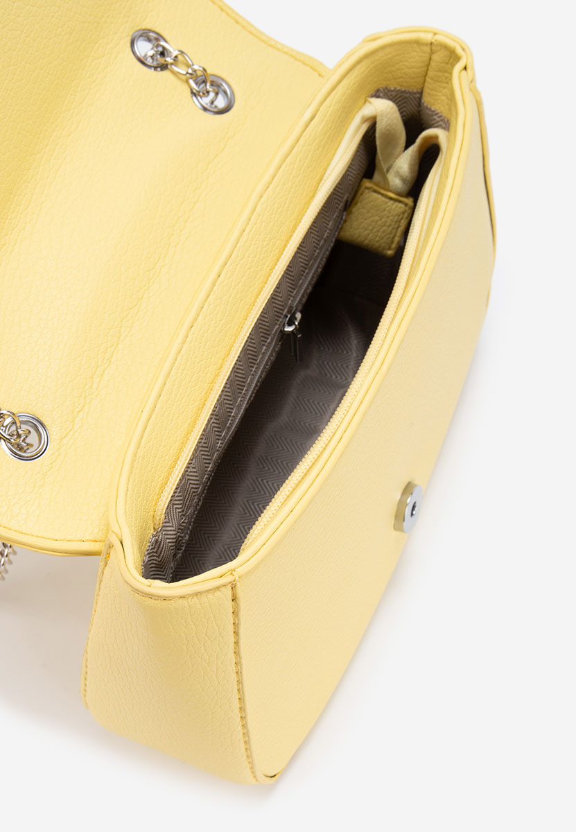 Sac bandoulière femme jaune Daleyza