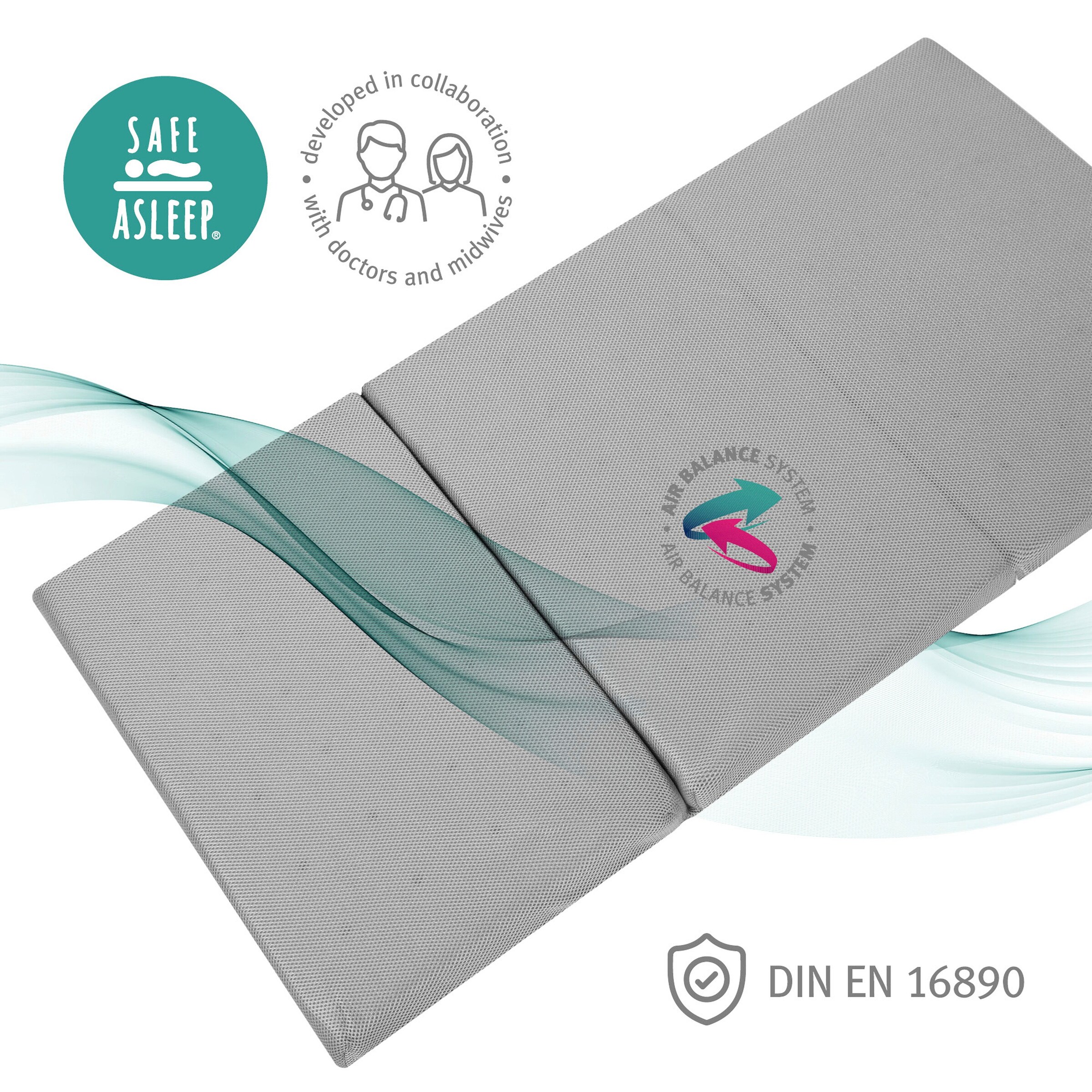 roba Reisebettmatratze Air, 60x120 cm safe asleep®