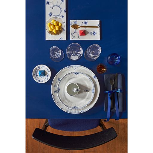 Royal Copenhagen Prinsesse Frokosttallerken, Hvid, Ø22 cm