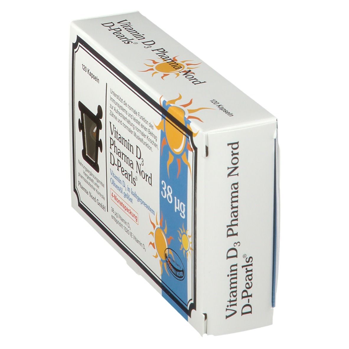 Vitamin D3 Pharma Nord D-Pearls® 38 µg