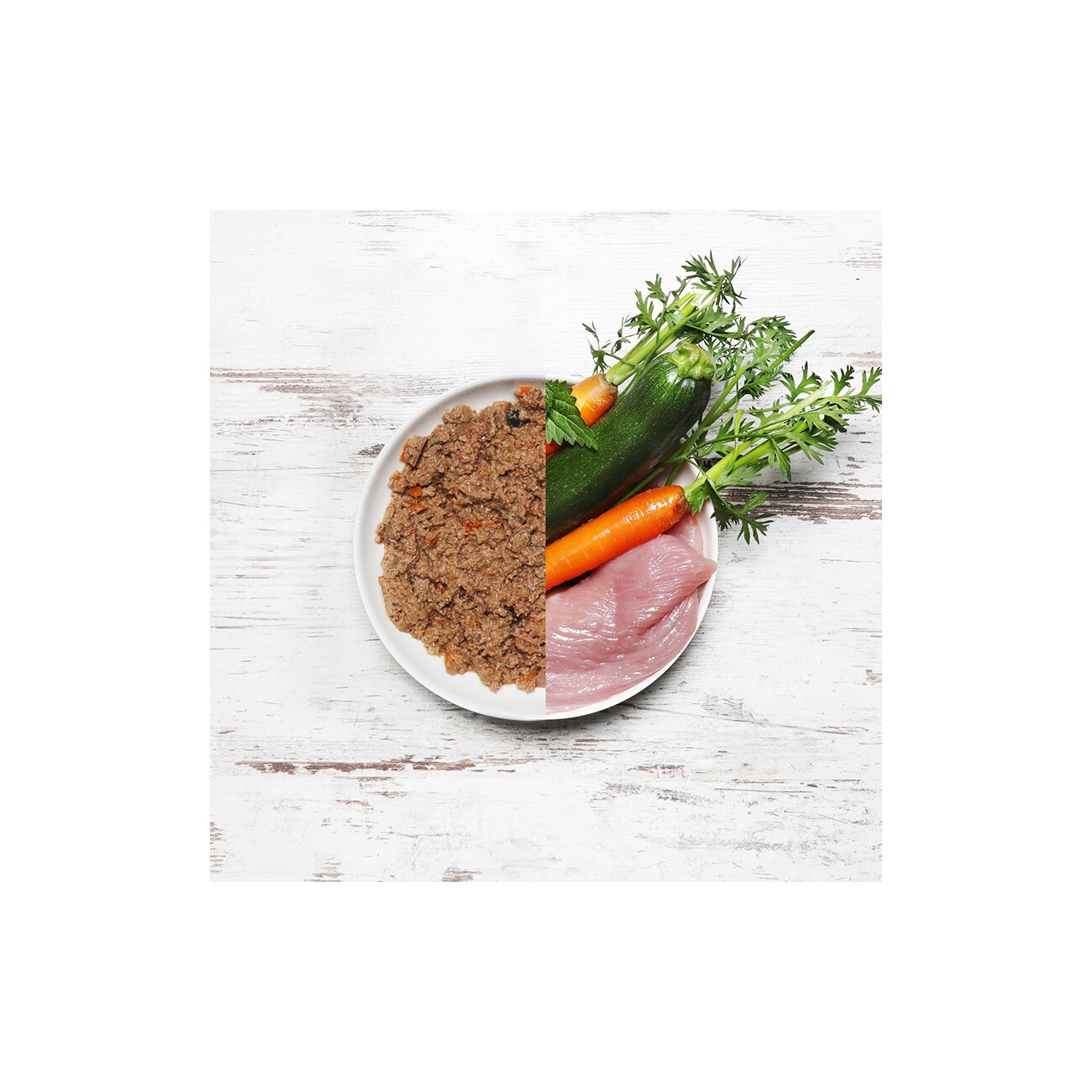 DOG'S LOVE Adult Classic 6x800g Pute mit Apfel und Zucchini